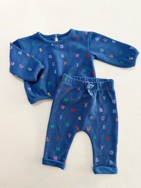 Ms. Rachel Alphabet Corduroy Set • Size 6-9M